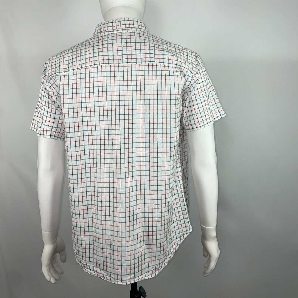 Columbia Sportwear Company Regular Fit Striped White Short Sleeve [MT-17] - Picture 7 of 10